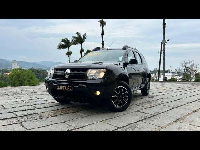 Renault Duster 20 D 4X2A - Preta - 2016/2017