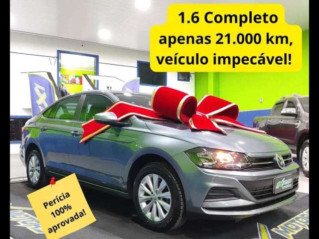 Virtus 1.6 manual 2021,apenas 21.000 km, veículo para pessoas exigentes,surpreenda-se!