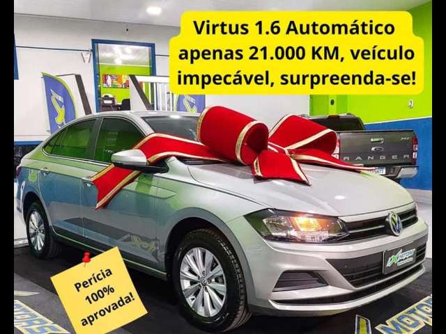 Virtus 1.6 Automático 2022,apenas 21.000 km,step zero,impecável!