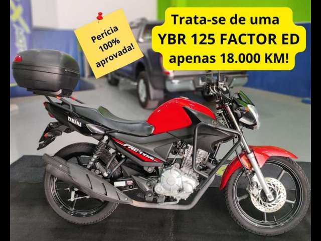 Honda CG 125 2018, partida elétrica, apenas 18.000 km!