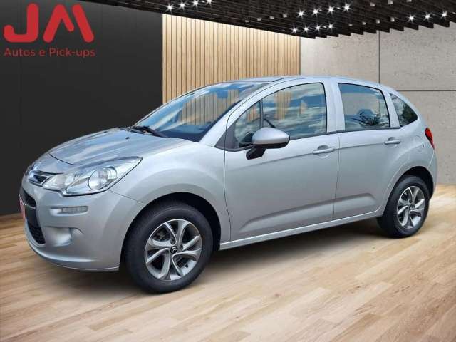 Citroën C3 attraction 1.5 Flex 8V 5p Mec - Prata - 2016/2017