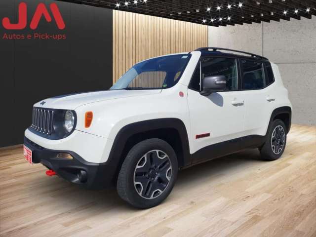 Jeep Renegade Trailhawk 2.0 4x4 TB Diesel Aut - Branca - 2015/2016