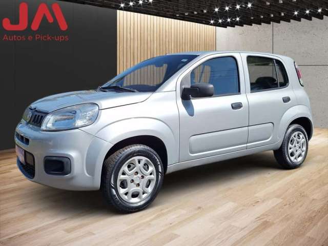 Fiat Uno ATTRACTIVE 1.0 Fire Flex 8V 5p  - Prata - 2015/2016