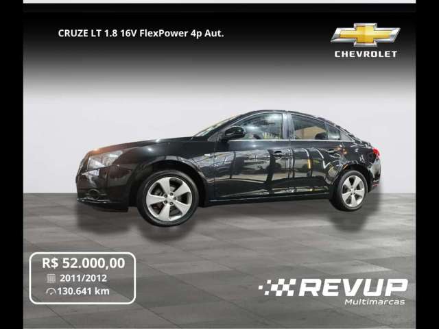 CHEVROLET CRUZE LT 1.8 16V FlexPower 4p Aut.