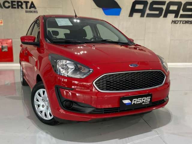 Ford KA SE 1.0 HA C - Vermelha - 2019/2020