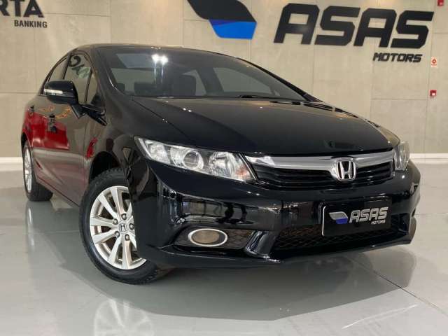 Honda Civic Sed. LXL/ LXL SE 1.8 Flex 16V Aut.  - Preta - 2012/2013