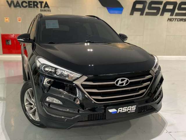 Hyundai Tucson GLS 1.6 Turbo 16V Aut.  - Preta - 2017/2018