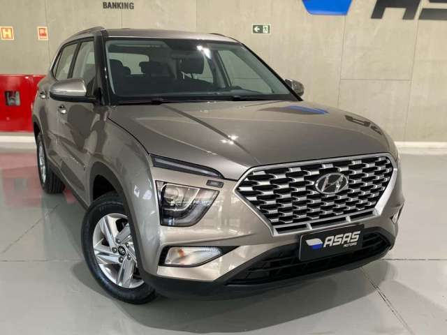 Hyundai Creta Comfort 1.0 TB 12V Flex Aut.  - Prata - 2023/2024