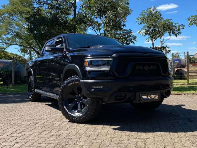 Ram 1500 REBEL 5.7 HEMI CD V8 4x4 Aut.  - Preta - 2021/2021