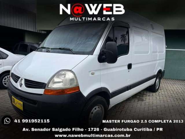 RENAULT MASTER 2.5 DCI FURGAO L1H1 DIESEL 3P MANUAL 2013