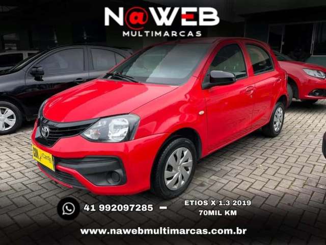 TOYOTA ETIOS 1.3 X 16V FLEX 4P MANUAL 2019