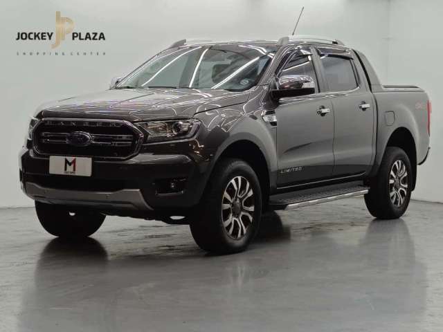 FORD RANGER LIMITED 4X4 CD 3.0 TURBO DIESEL AUTOMÁTICO - 2020 - CINZA