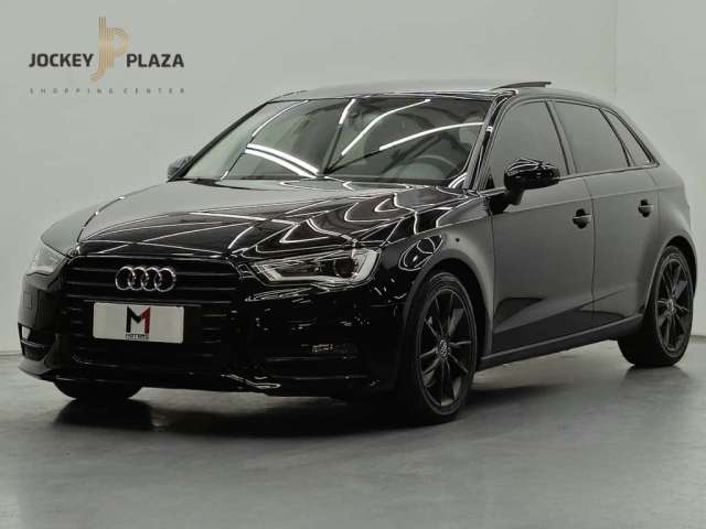 AUDI A3 SPORTBACK AMBITION 1.8 TFSI GASOLINA AUTOMATIZADO - 2014 - PRETO