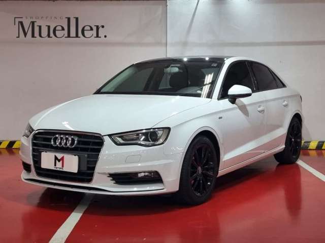 AUDI A3 SEDAN AMBITION 1.8 TFSI GASOLINA AUTOMATIZADO - 2015 - BRANCO