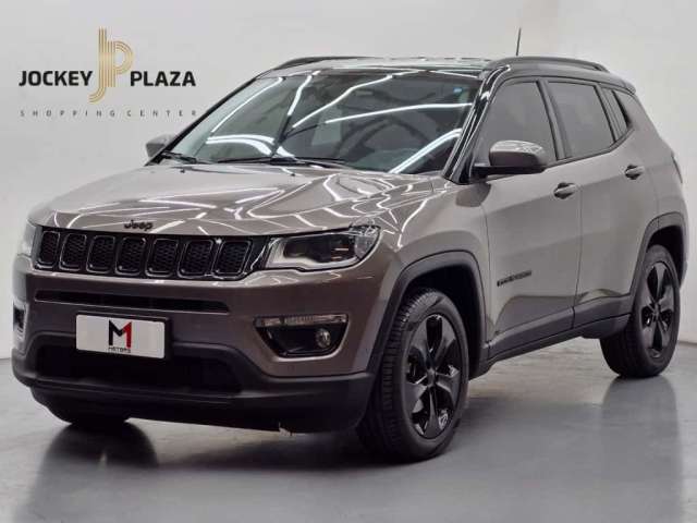 JEEP COMPASS LONGITUDE 2.0 FLEX AUTOMÁTICO - 2021 - CINZA