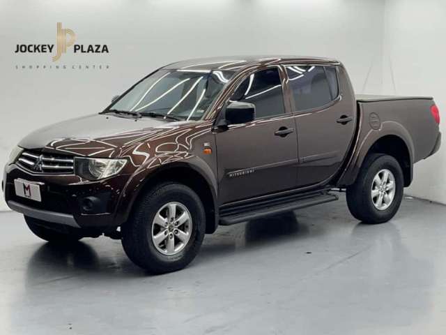 MITSUBISHI L200 TRITON HLS CHROME 4X2 CD 2.4FLEX MANUAL - 2015 - MARROM