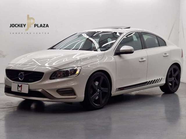 VOLVO S60 T6 R-DESIGN AWD 3.0 GASOLINA AUTOMÁTICO - 2015 - BRANCO