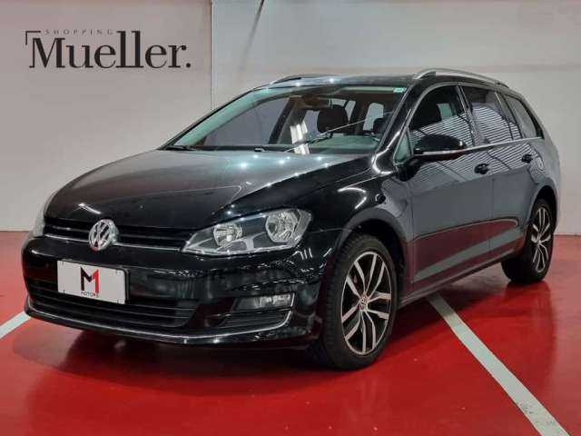 VOLKSWAGEN GOLF TSI TOTAL VARIANT HIGHLINE 250 1.4 FLEX TIPTRONIC - 2015 - PRETO