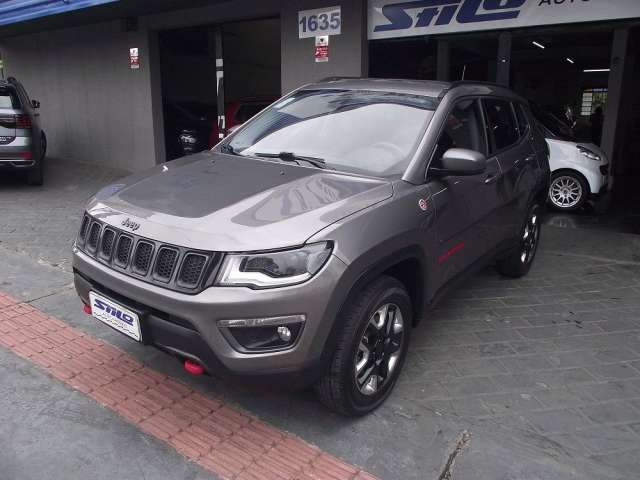 Jeep Compass Trailhawk 2.0 Turbo Diesel 4x4 Automático + Borboleta 2017/2018 Cinza