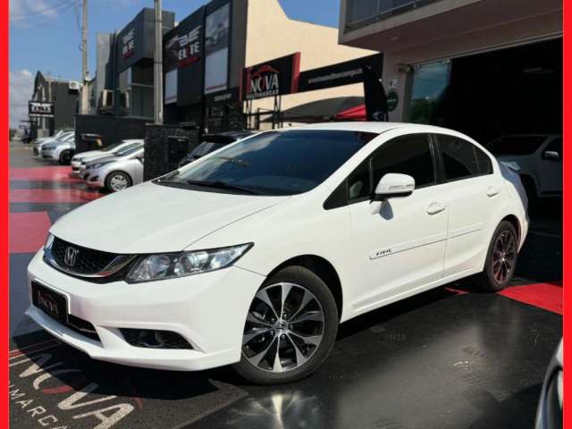 HONDA CIVIC LXR 2016 COMPLETO IMPERDÍVEL FINANCIA 100%