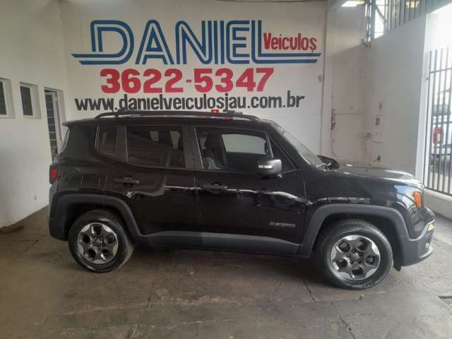 Jeep Renegade Sport 1.8 2016 Preta Câmbio Manual