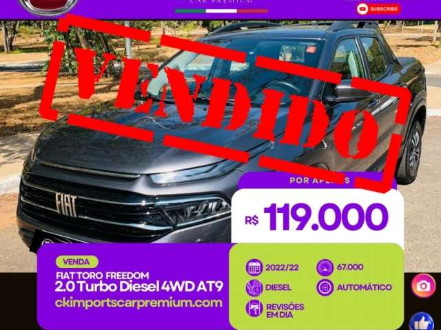 FIAT TORO FREEDOM 2.0 TURBO DIESEL 4WD AT9