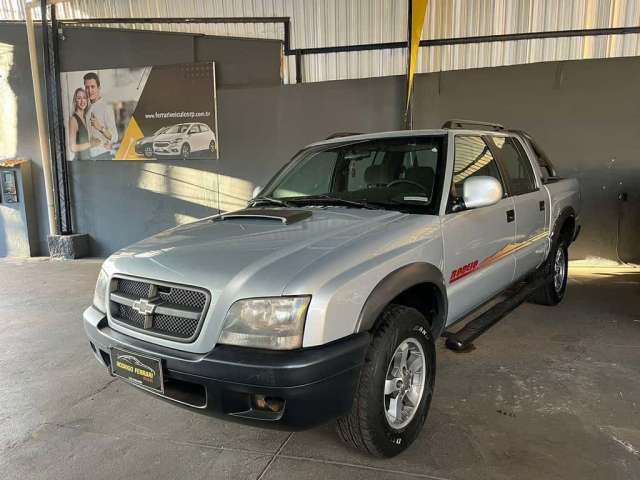 Chevrolet S-10 Pick-up RODEIO 2.8 TDI 4x4 CD Dies.  - Prata - 2006/2006