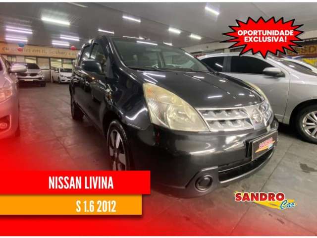 Nissan Livina 2012 1.6 s 16v flex 4p manual