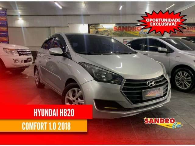 Hyundai Hb20 2018 1.0 comfort plus 12v flex 4p manual