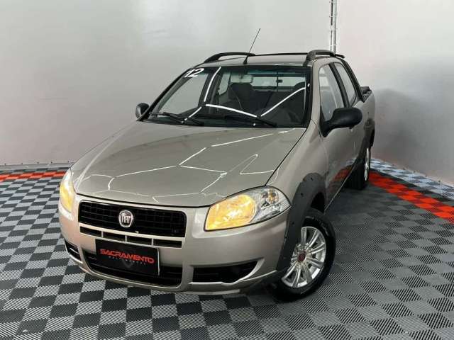 Fiat Strada WORKING CD - Bege - 2012/2012