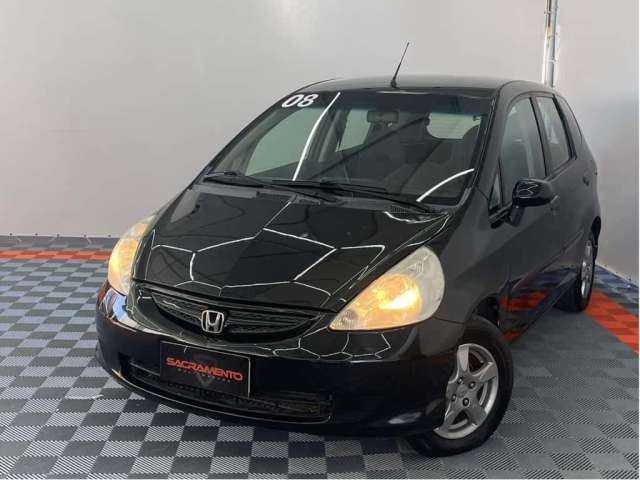 Honda Fit LXL 1.4/ 1.4 Flex 8V/16V 5p Aut.  - Preta - 2008/2008