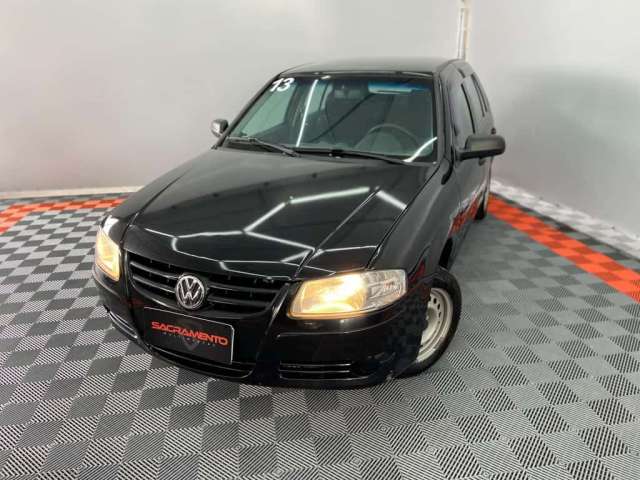 Volkswagen Gol City (Trend)/Titan 1.0 T. Flex 8V 4p  - Preta - 2013/2013