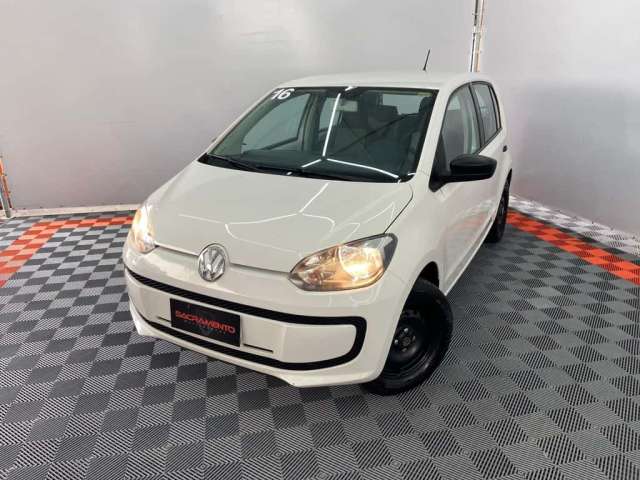 Volkswagen Up take 1.0 Total Flex 12V 5p  - Branca - 2015/2016