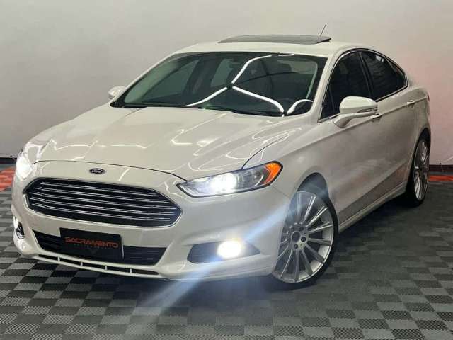 Ford Fusion Titanium 2.0 FWD GTDI - Branca - 2013/2014