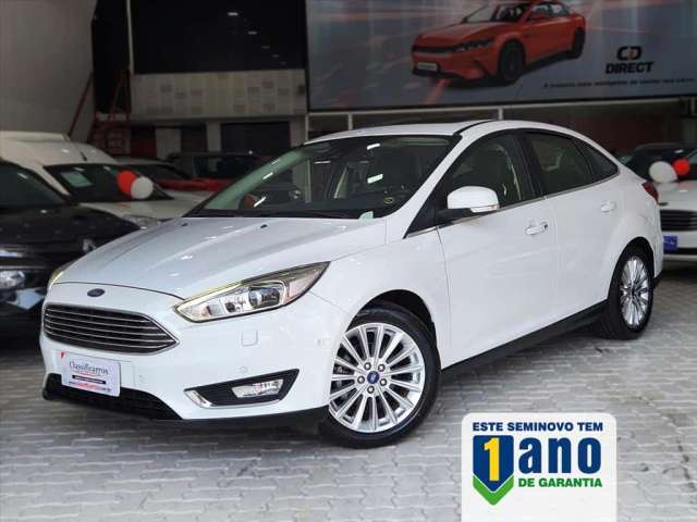 FORD FOCUS 2.0 TITANIUM PLUS 16V FLEX 4P POWERSHIFT