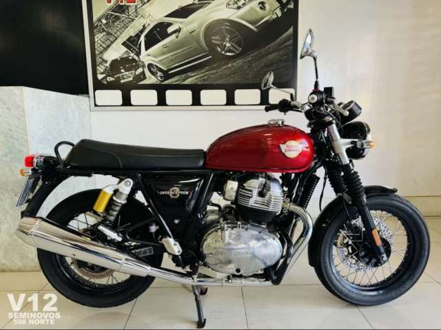 Royal Enfield Interceptor 650 Canyon Red