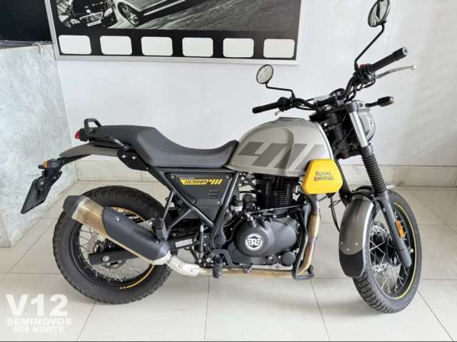 Royal Enfield Scram 411 Graphite Yellow