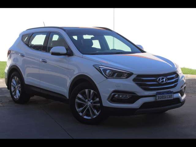 Hyundai Santa Fé V6 - Branca - 2017/2018