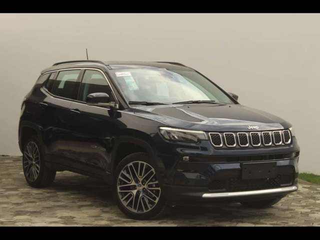 Jeep Compass LIMITED T270 1.3 TB 4x2 Flex Aut  - Azul - 2023/2024