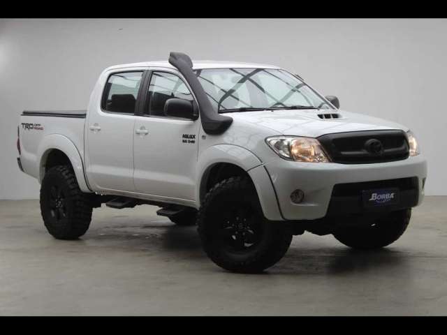 Toyota Hilux CD 4x4 SRV  - Branca - 2008/2008