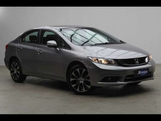 Honda Civic LXR - Cinza - 2014/2015