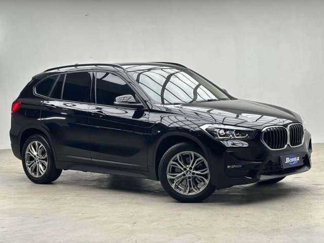 BMW X1 S20I ACTIVEFLEX - Preta - 2020/2020