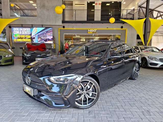 Mercedes-benz C 300 2022 2.0 eq boost híbrido amg line 9g-tronic