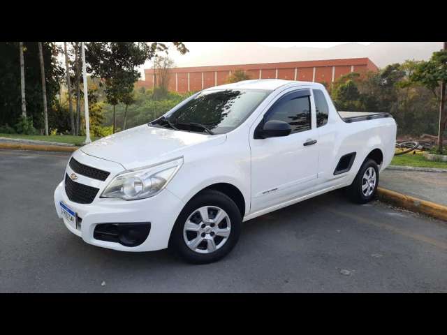 Chevrolet Montana LS 1.4 ECONOFLEX 8V 2p  - Branca - 2014/2015