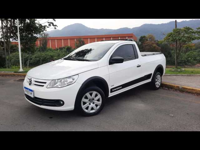 Volkswagen Saveiro 1.6 Mi/ 1.6 Mi Total Flex 8V  - Branca - 2012/2013