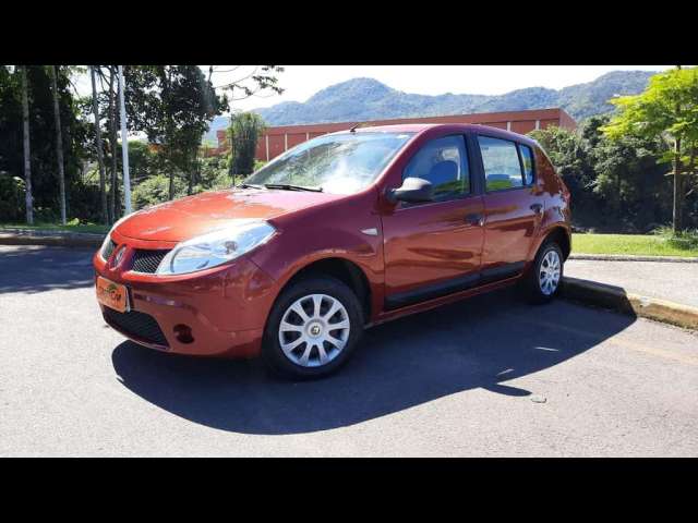 Renault Sandero Expression Hi-Flex 1.0 16V 5p - Vermelha - 2010/2010