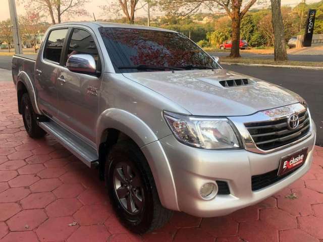 Toyota Hilux CD SRV D4-D 4x4 3.0 TDI Diesel Aut  - Prata - 2013/2013