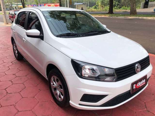 Volkswagen Gol 1.0 Flex 12V 5p  - Branca - 2020/2021