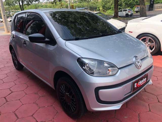 Volkswagen Up take 1.0 Total Flex 12V 5p  - Prata - 2014/2015