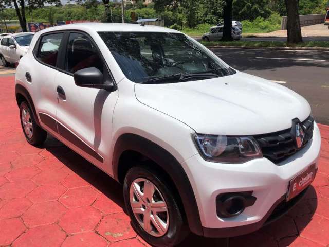 Renault Kwid Zen 1.0 Flex 12V 5p Mec.  - Branca - 2019/2020